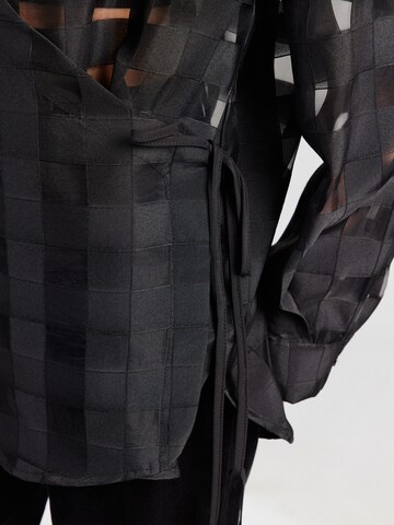 OBJECT Blus 'OBJELMA' i svart