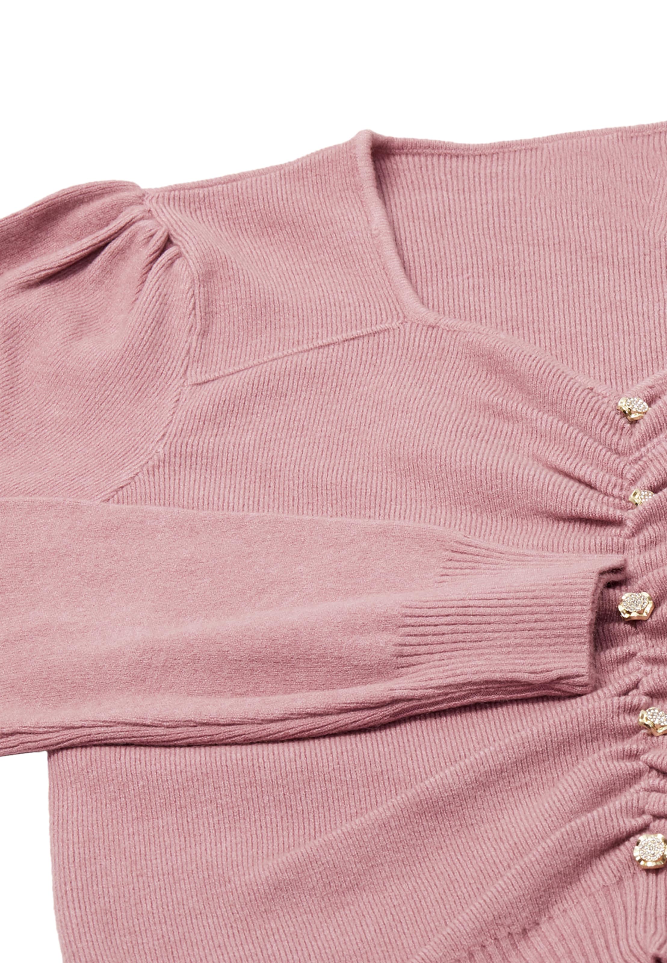 NAEMI Sweter w kolorze różowy