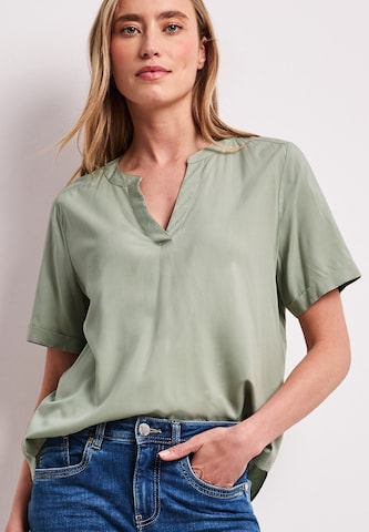 STREET ONE Blouse in Green: front
