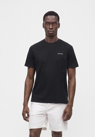 Calvin Klein Majica | črna barva: sprednja stran