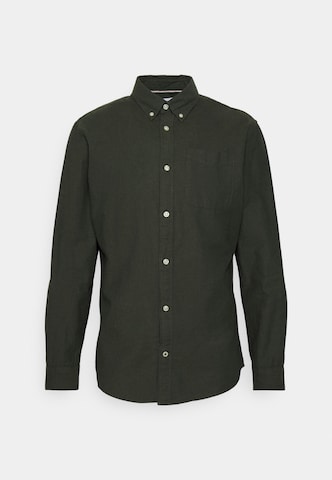 JACK & JONES Regular Fit Hemd 'JJEOxford' in Grün