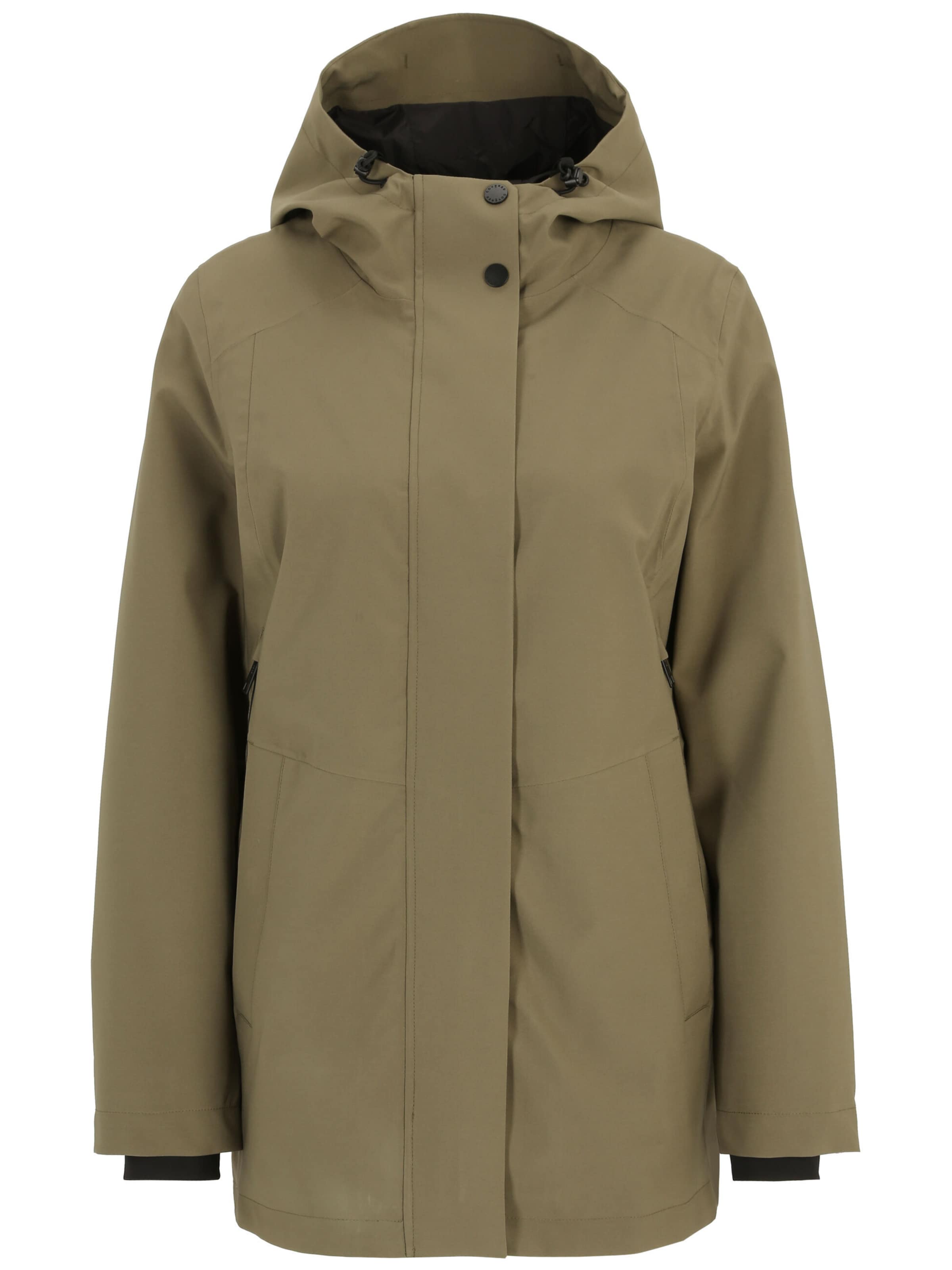Covered Performance Jacket in Green: front