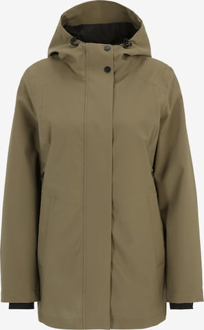 Covered Weatherproof jacket in Green: front