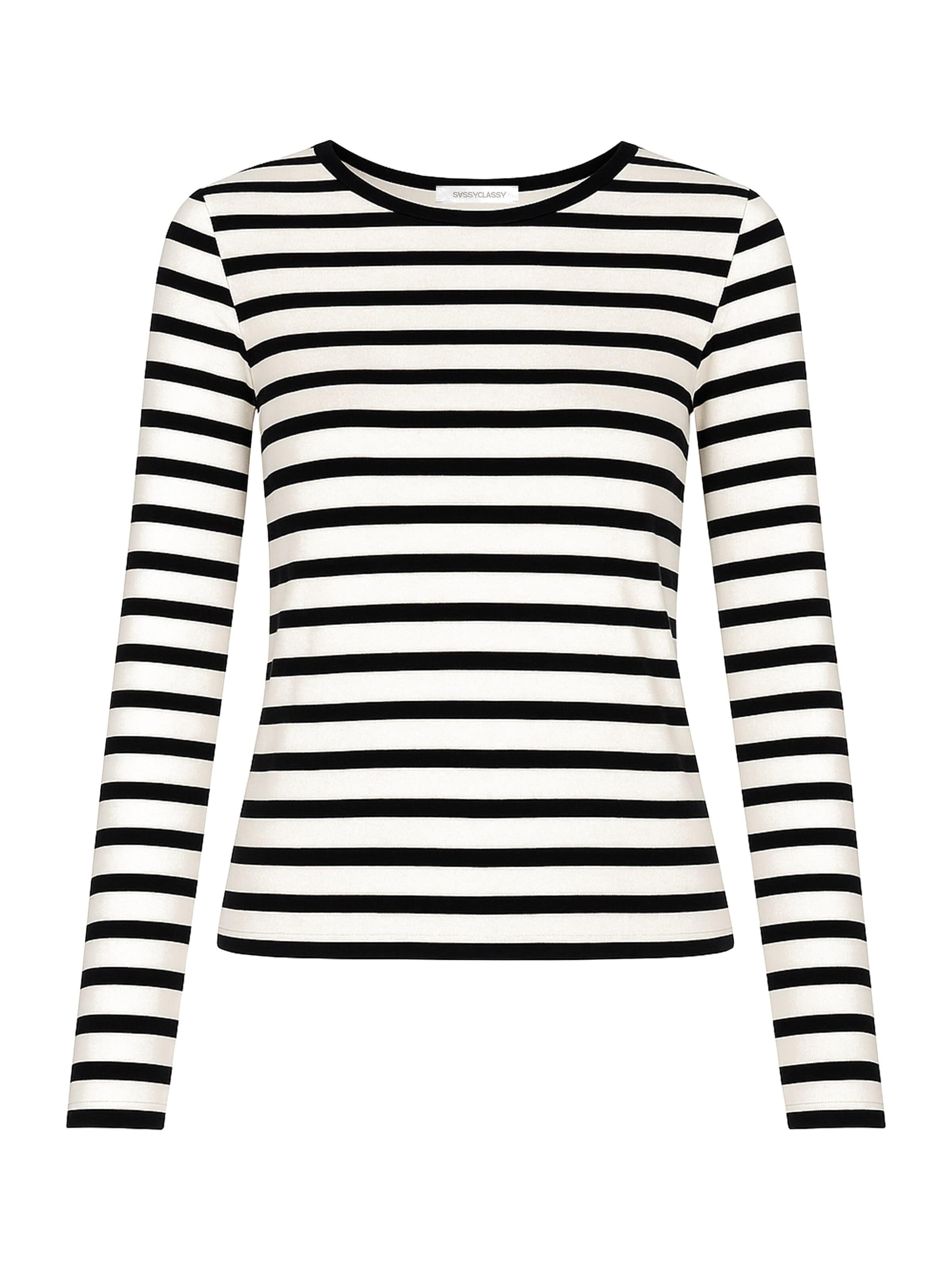 SASSYCLASSY T-shirt i vit: framsida