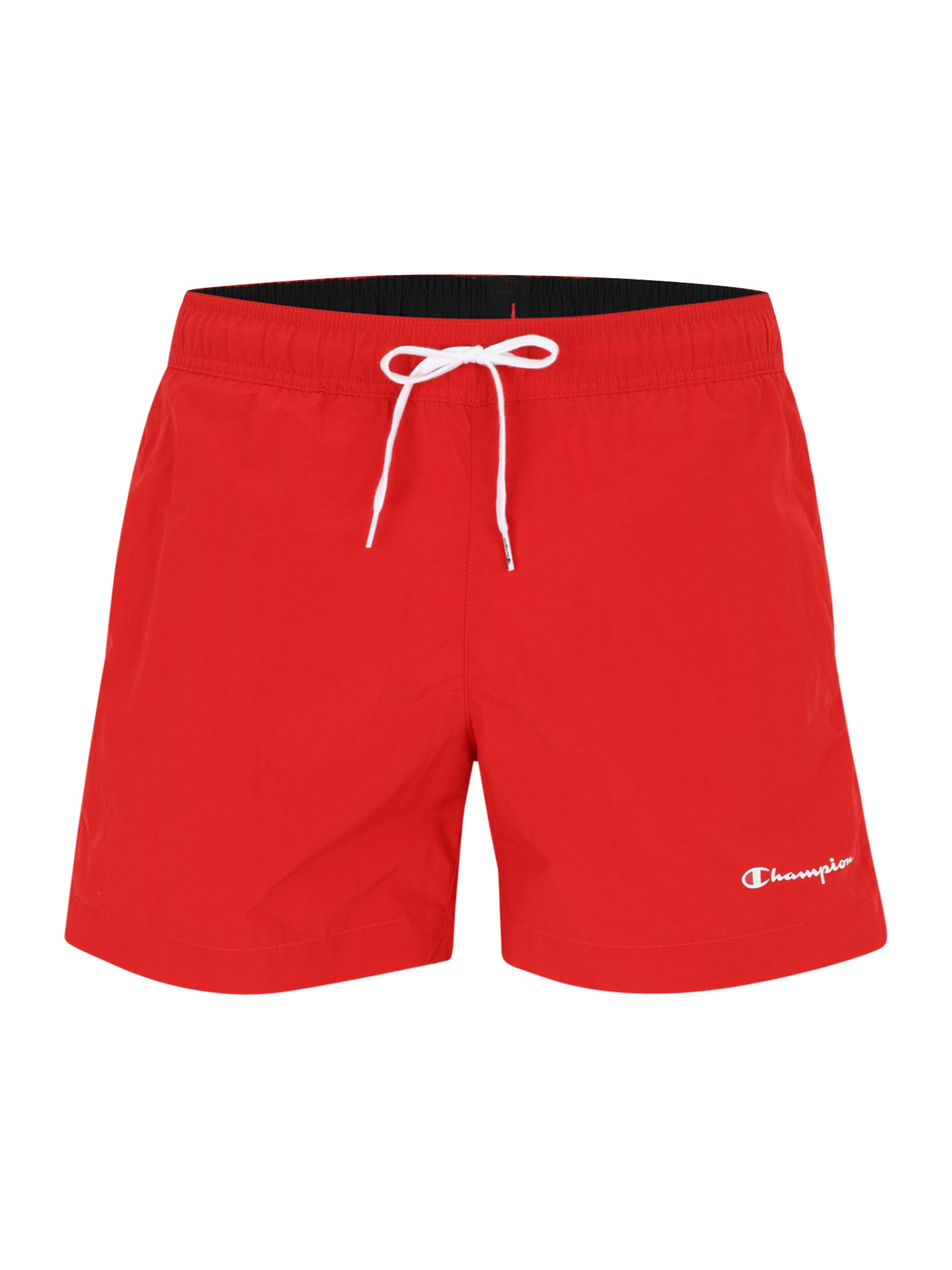 Champion Authentic Athletic Apparel Rövid fürdőnadrágok - piros: elől