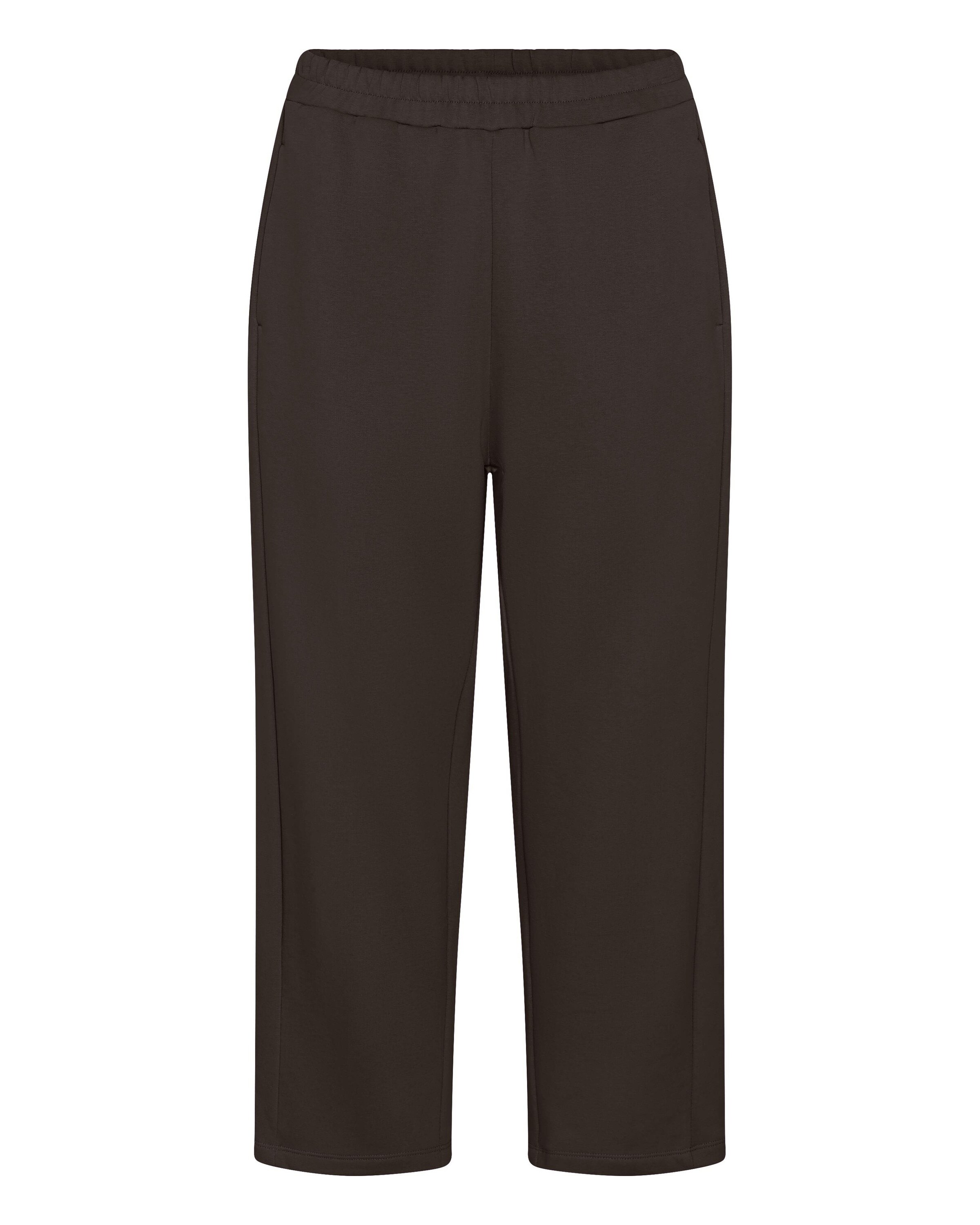 CULTURE - Loosefit Pantalón en marrón: frente