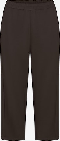 CULTURE - Loosefit Pantalón en marrón: frente