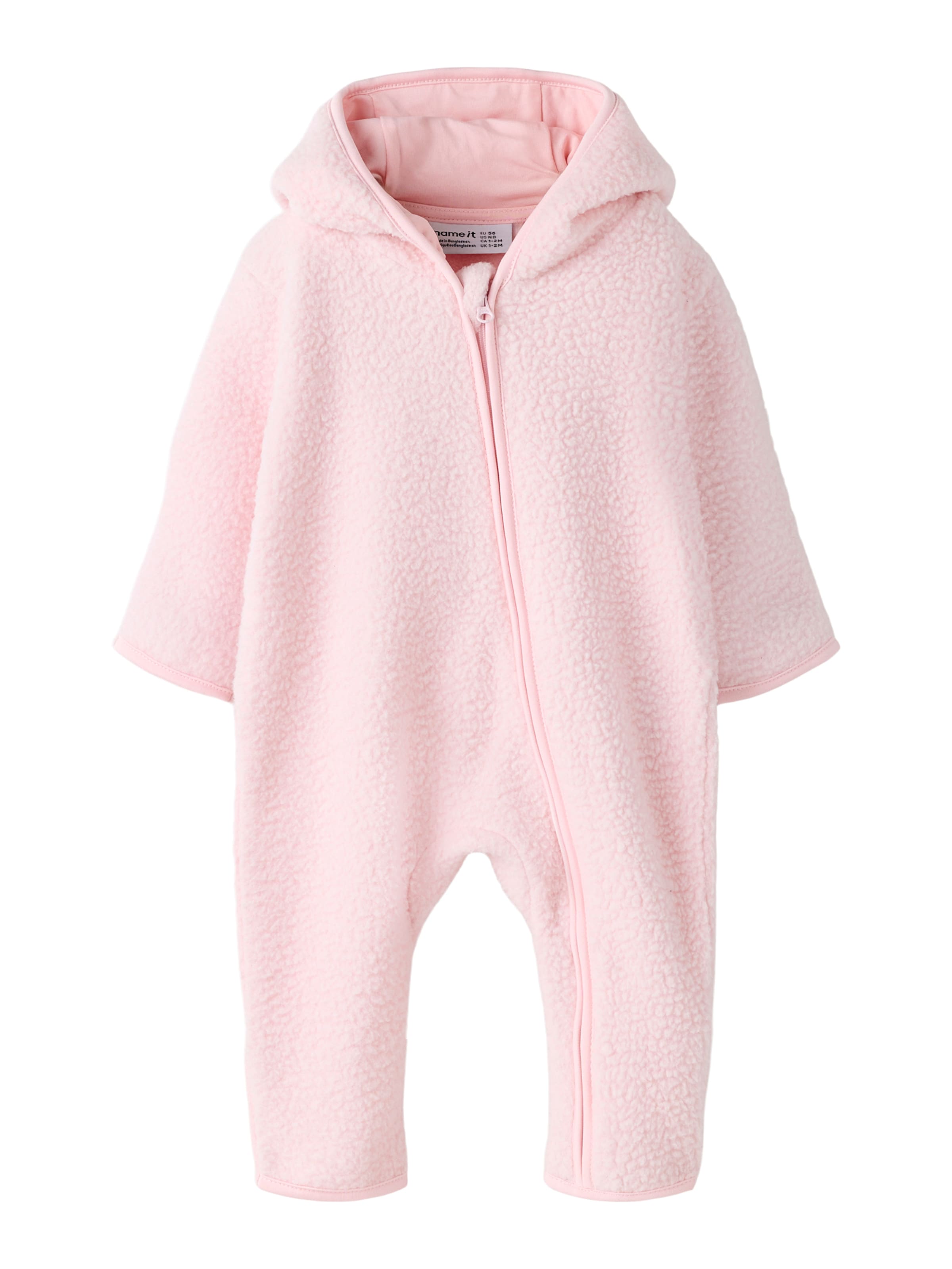 Tuta 'NBFLANA' di NAME IT in rosa: frontale