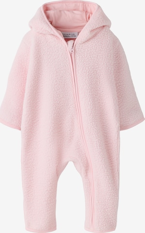 Tuta 'NBFLANA' di NAME IT in rosa: frontale