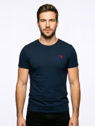 Rednib Shirt 'Classic Stitch' in Blue