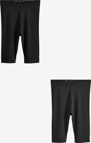 NextSkinny Tajice - crna boja: prednji dio