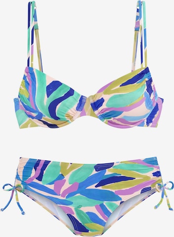 mišri s.Oliver Marškinėliai Bikinis: priekis