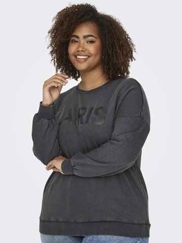 ONLY Carmakoma Sweatshirt 'CARCarma' i grå