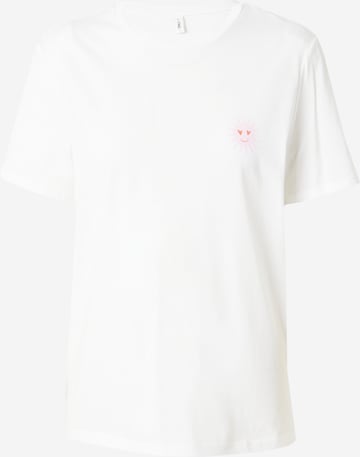 ONLY T-Shirt 'LUCIA' in Weiß: predná strana