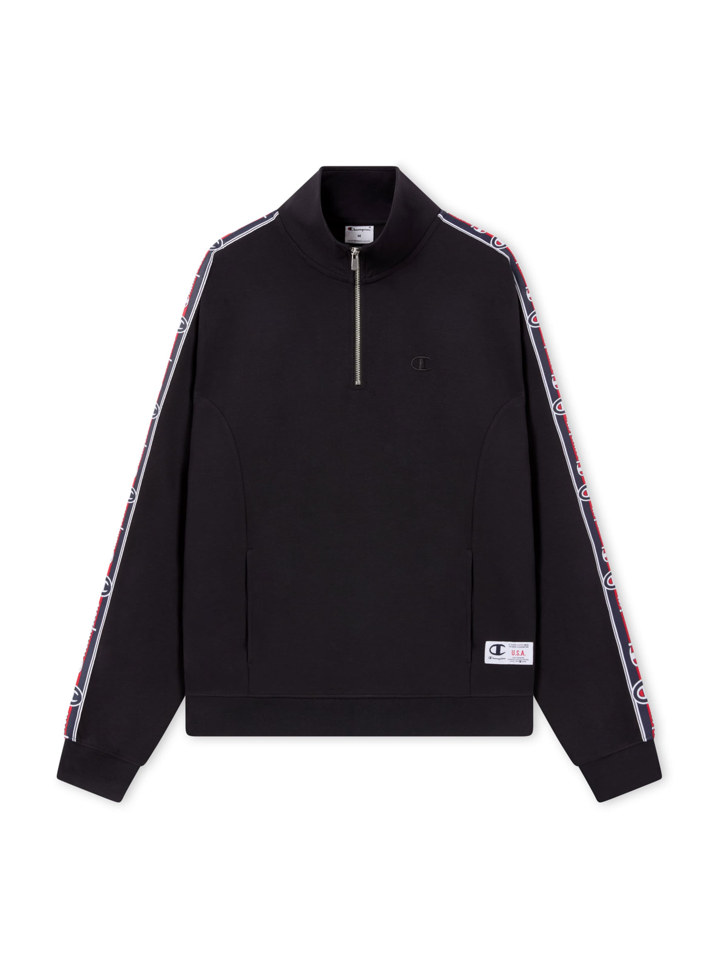 Felpa di Champion in nero: frontale