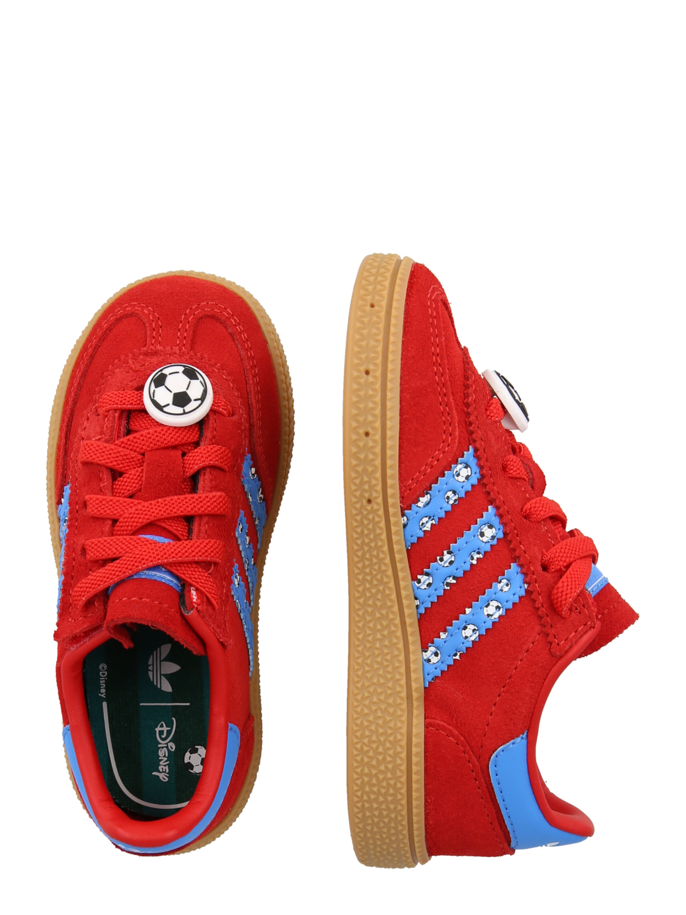 ADIDAS ORIGINALS Кроссовки 'Disney Handball Spezial' в Красный