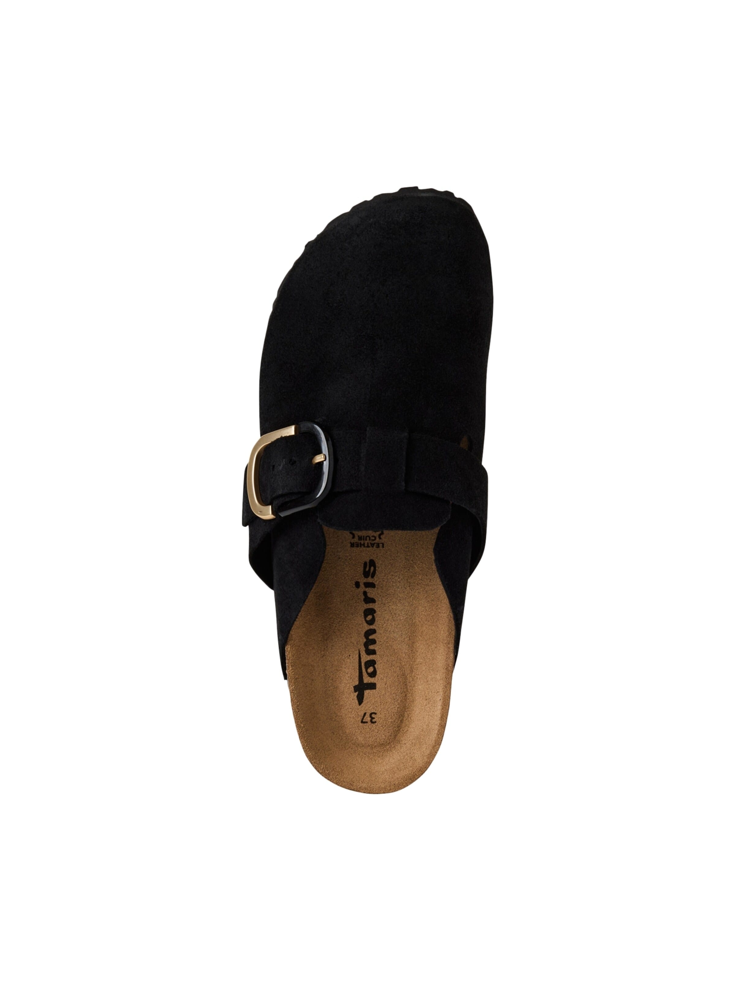 Tamaris - Zapatos abiertos 'Leder-Pantoletten' en marrón