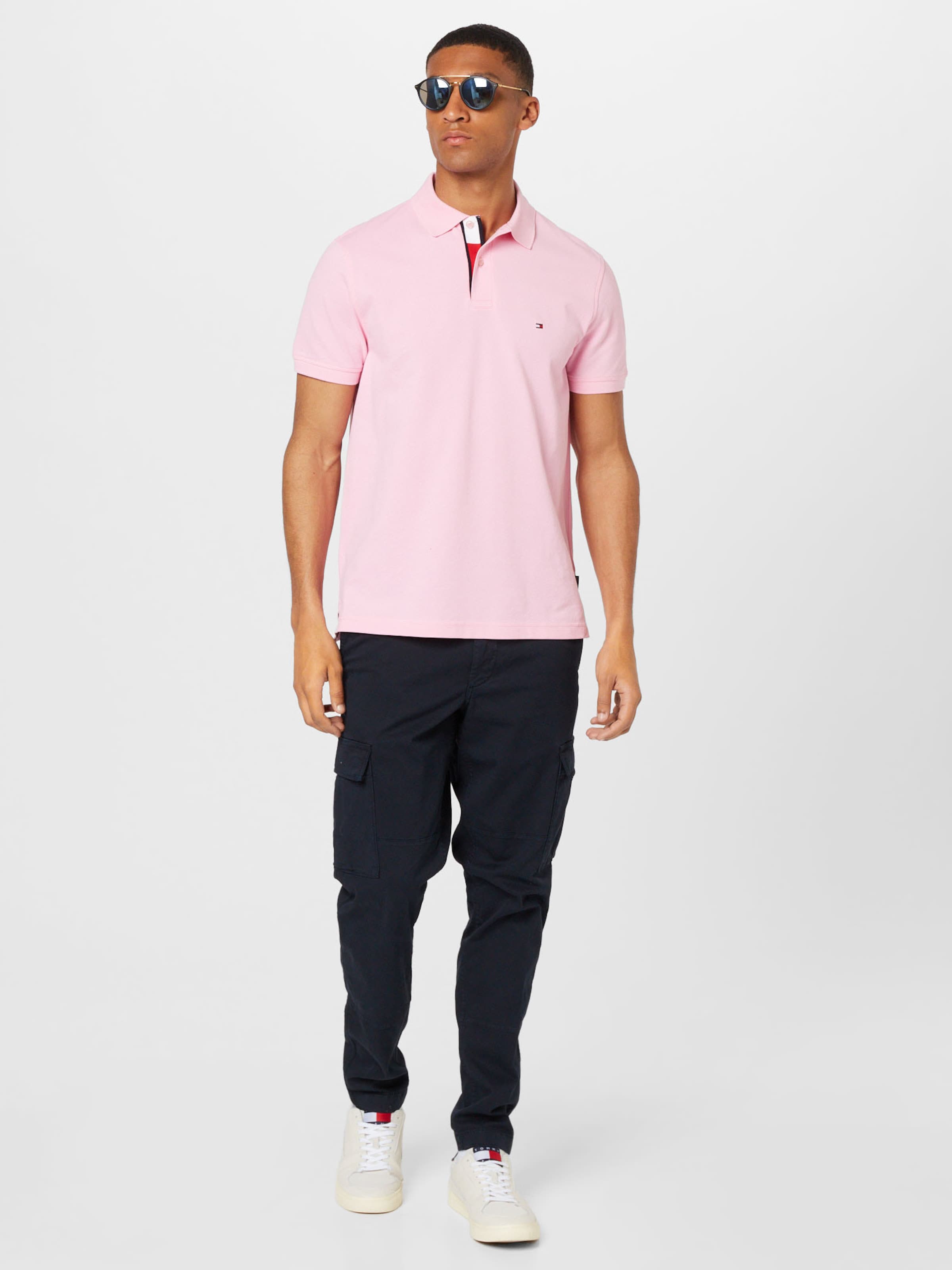 TOMMY HILFIGER Shirt in Pastelroze ABOUT YOU