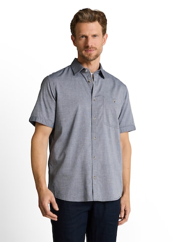 TOM TAILOR Regular fit Риза в синьо: отпред