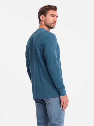 Ombre Shirt in Blue