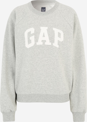 Gap Tall - Sweatshirt 'HOLIDAY' em cinzento: frente