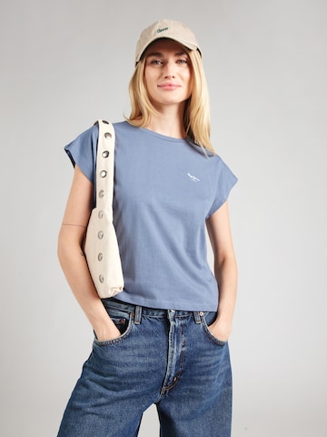 Pepe Jeans Shirt 'Blooma' in Blue: front