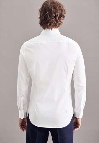 SEIDENSTICKER Slim Fit Business Hemd ' Slim ' in Weiß