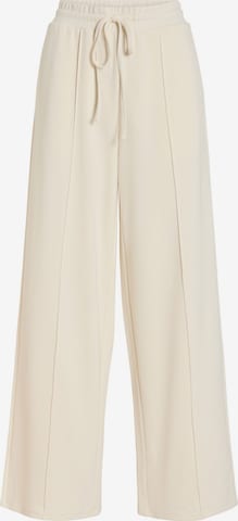 Wide Leg Pantalon 'VITelana' VILA en beige : devant