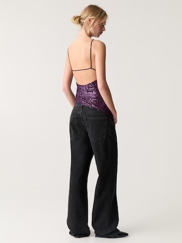 Pull&Bear Top - Fialová