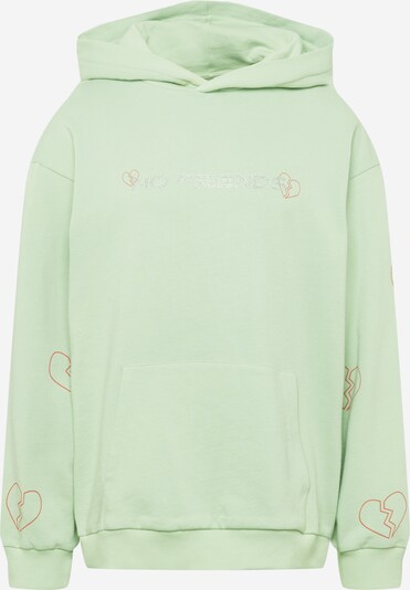 SHYX Sweat-shirt 'Biba' en vert clair / rouge / argent, Vue avec produit