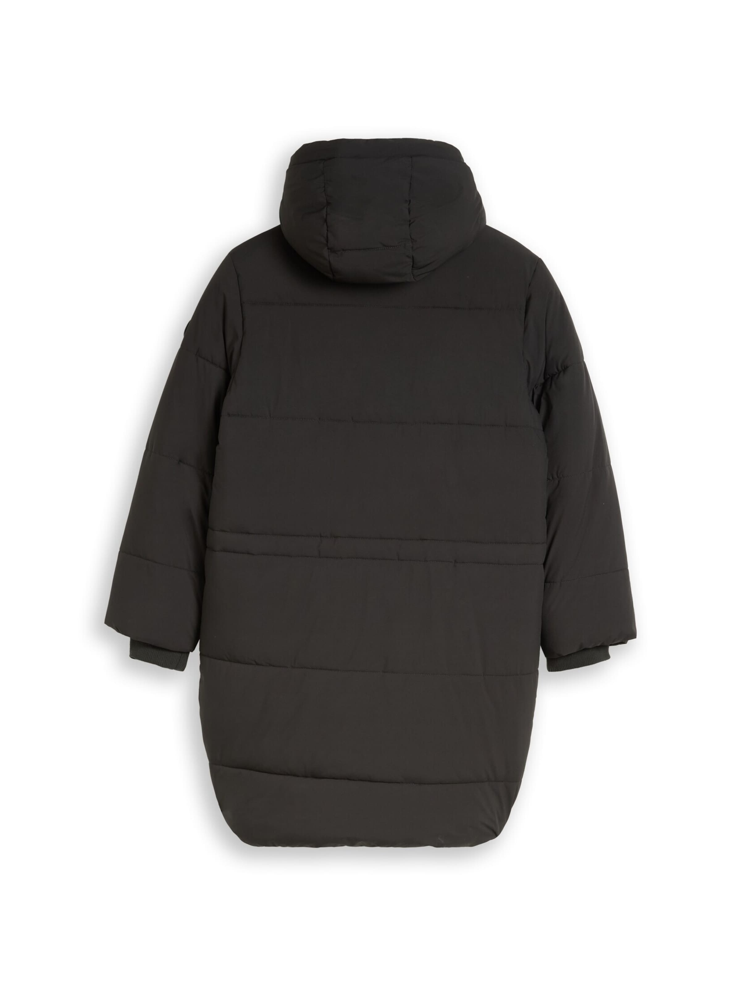 TOM TAILOR Winterjacke in Schwarz