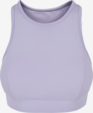 Bustier Soutien-gorge Urban Classics en violet : devant