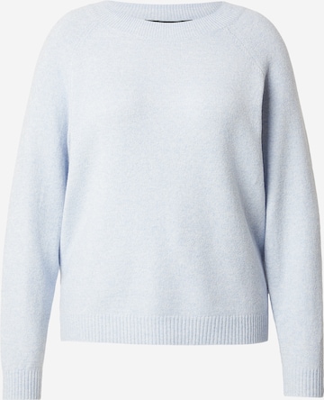 Vero Moda Curve Trui 'VMCDoffy' in Blauw: voorkant