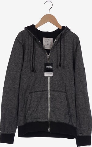 TOM TAILOR DENIM Sweatshirt & Zip-Up Hoodie in S in Grey: front