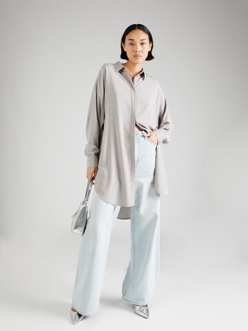 Soft Rebels Blouse 'FREEDOM' in Grey