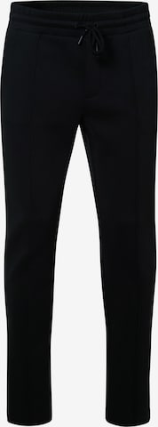 PIERRE CARDIN Hose aus weichem Cord in Schwarz: Vorderseite
