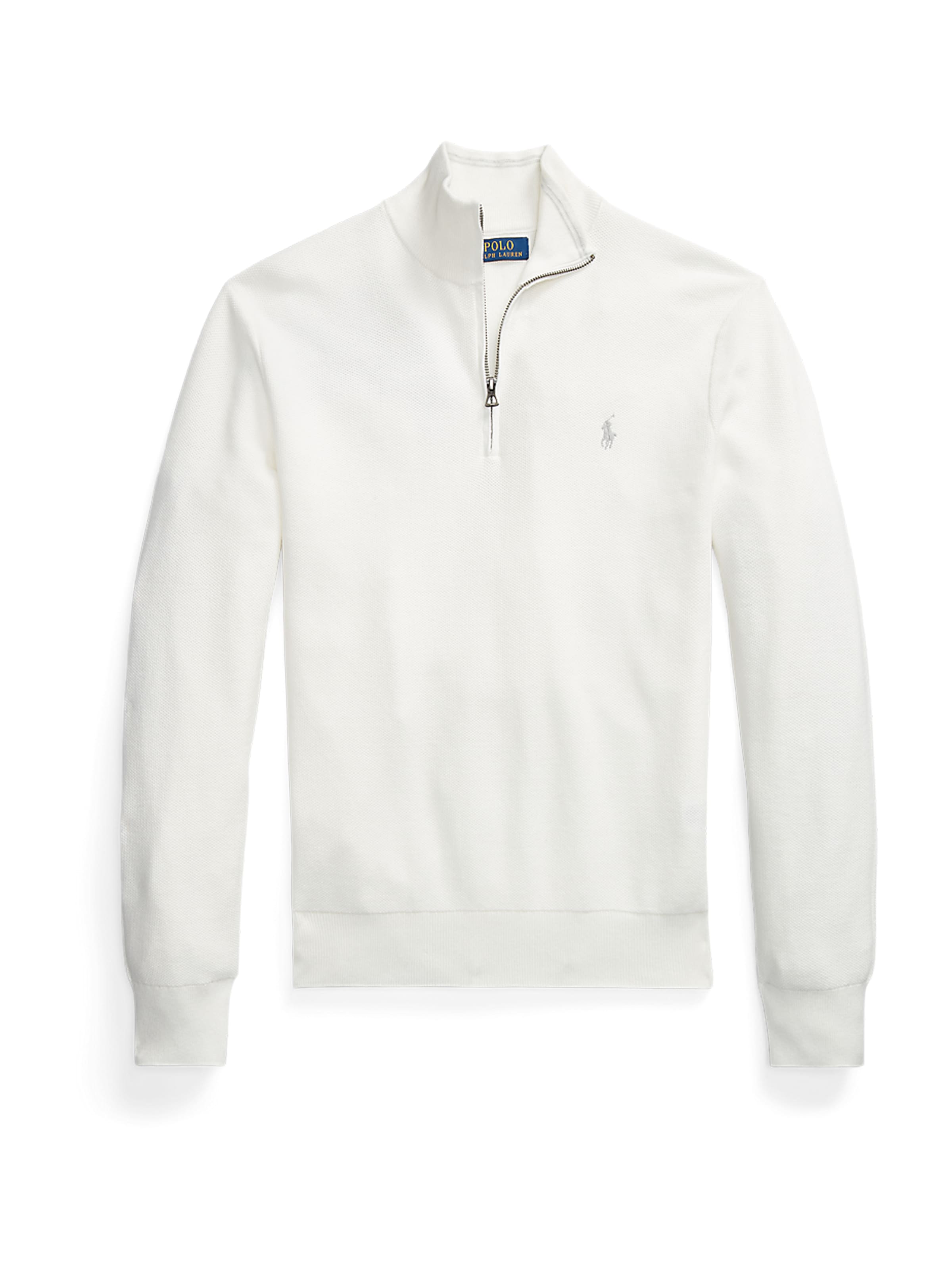 Polo Ralph Lauren Пуловер в бяло: отпред