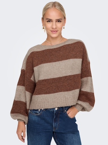 Pullover 'Aya' di ONLY in beige