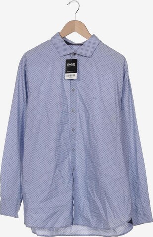 BRAX Button Up Shirt in XXL in Blue: front