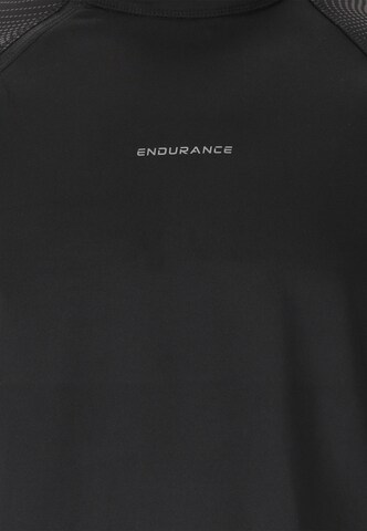 ENDURANCE Functioneel shirt 'Rumbia' in Zwart