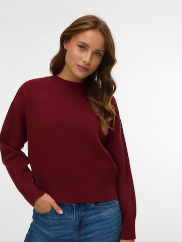 VERO MODA Trui 'VMGOLD ART' in Rood: voorkant
