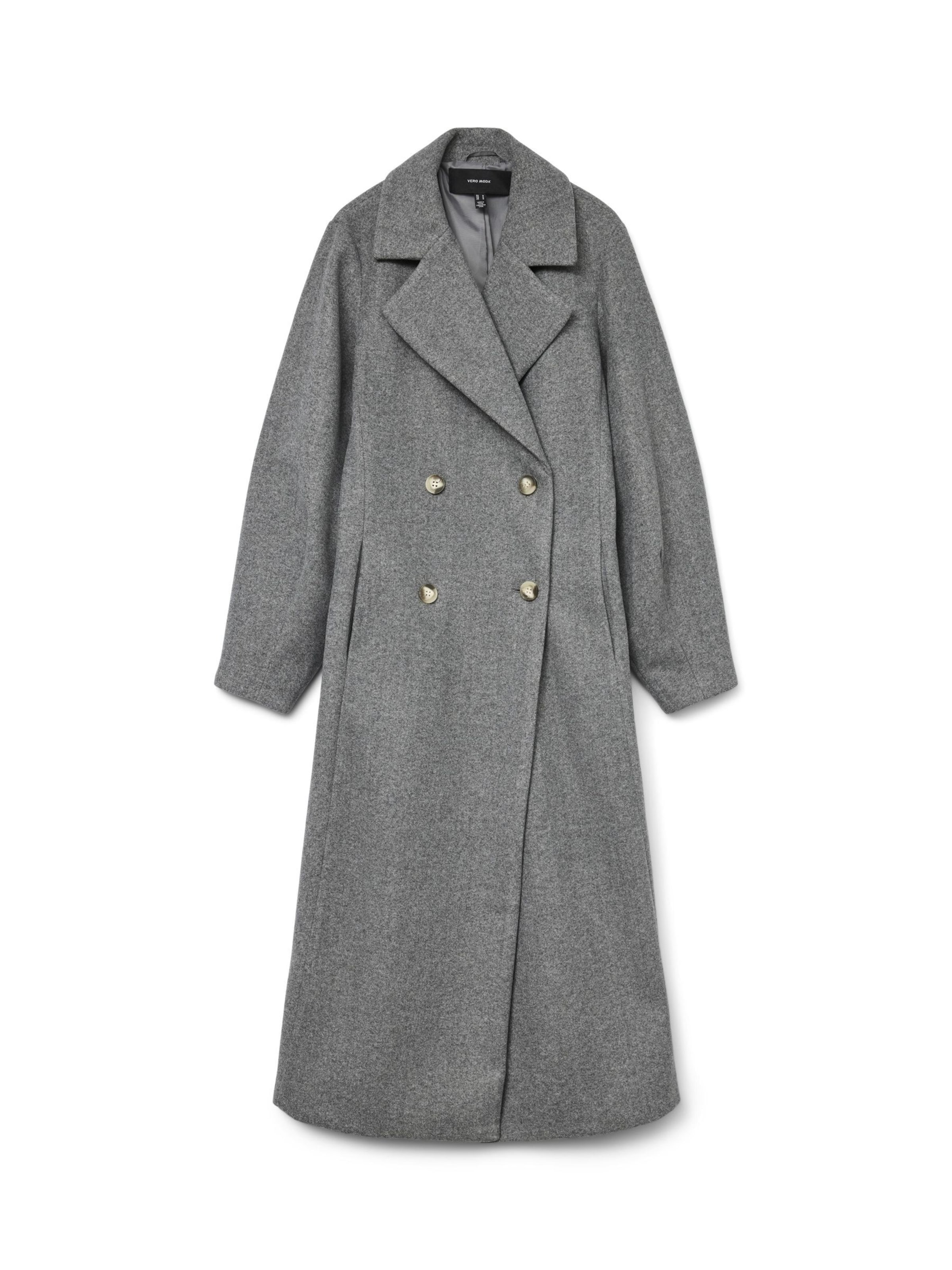 VERO MODA Tussenmantel 'VMFortune' in Grijs: voorkant