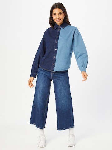 Moves Bluse 'Lidina' in Blau