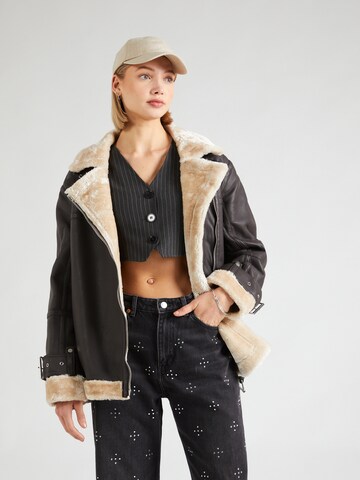 TOPSHOP Jacke in Braun: predná strana