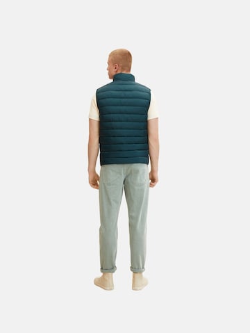 Gilet TOM TAILOR en vert