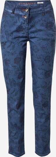 CECIL Jeans 'Gesa Flower' i blå denim / svart, Produktvy