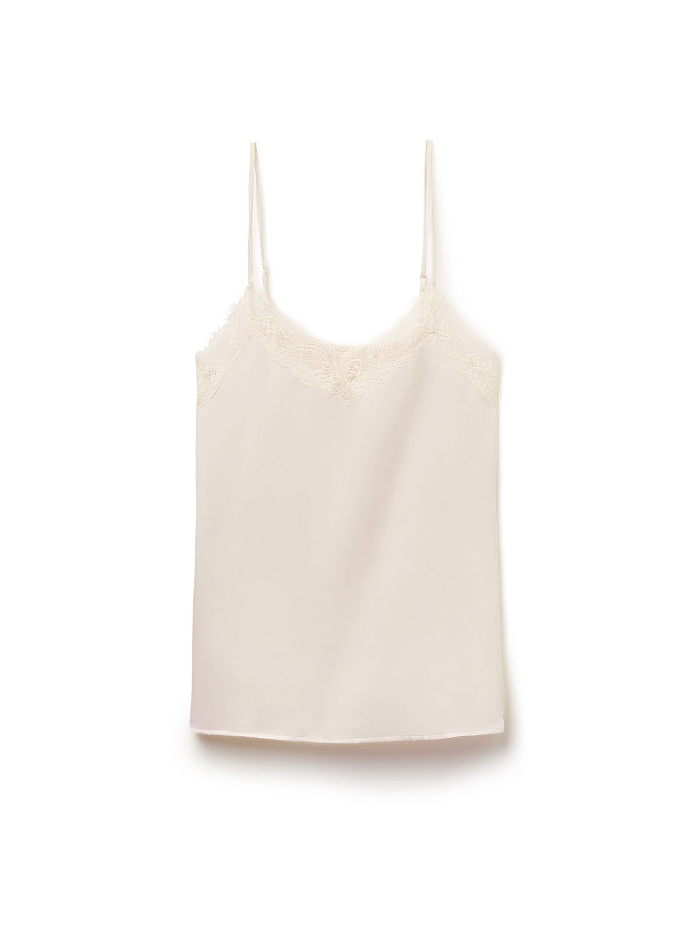 Tezenis Pajama Shirt in Beige: front