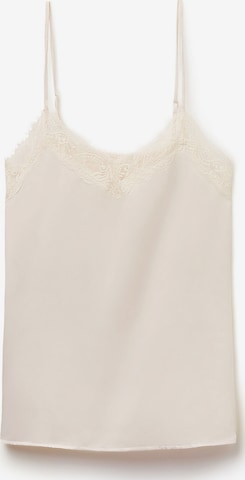 Tezenis Pajama Shirt in Beige: front