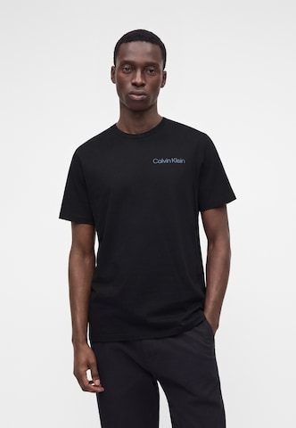 Maglietta di Calvin Klein in nero: frontale
