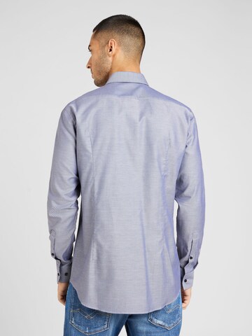 HUGO Slim Fit Hemd 'Kason' in Blau